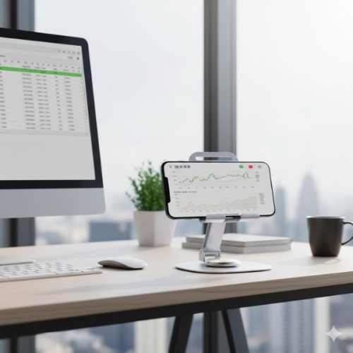 众越财富 · 铭刻系列-手机支架