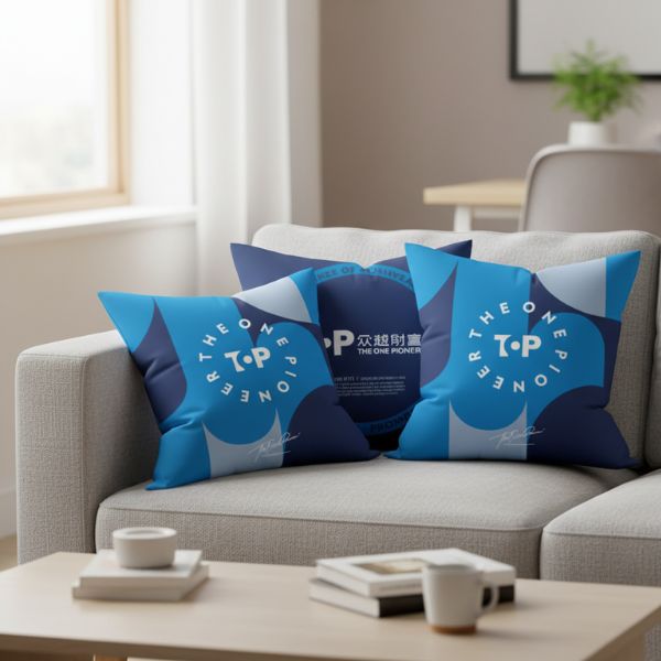众越财富 · 锋芒系列-抱枕