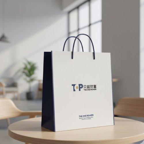 众越财富 · 铭刻系列-手提纸袋