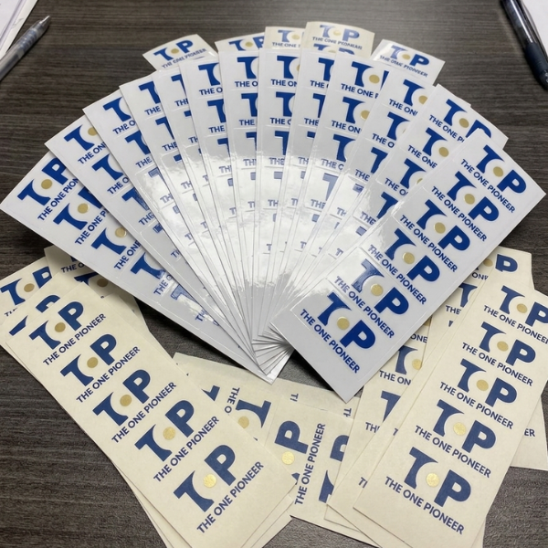 众越财富 · 铭刻系列 · 可撕拉贴纸